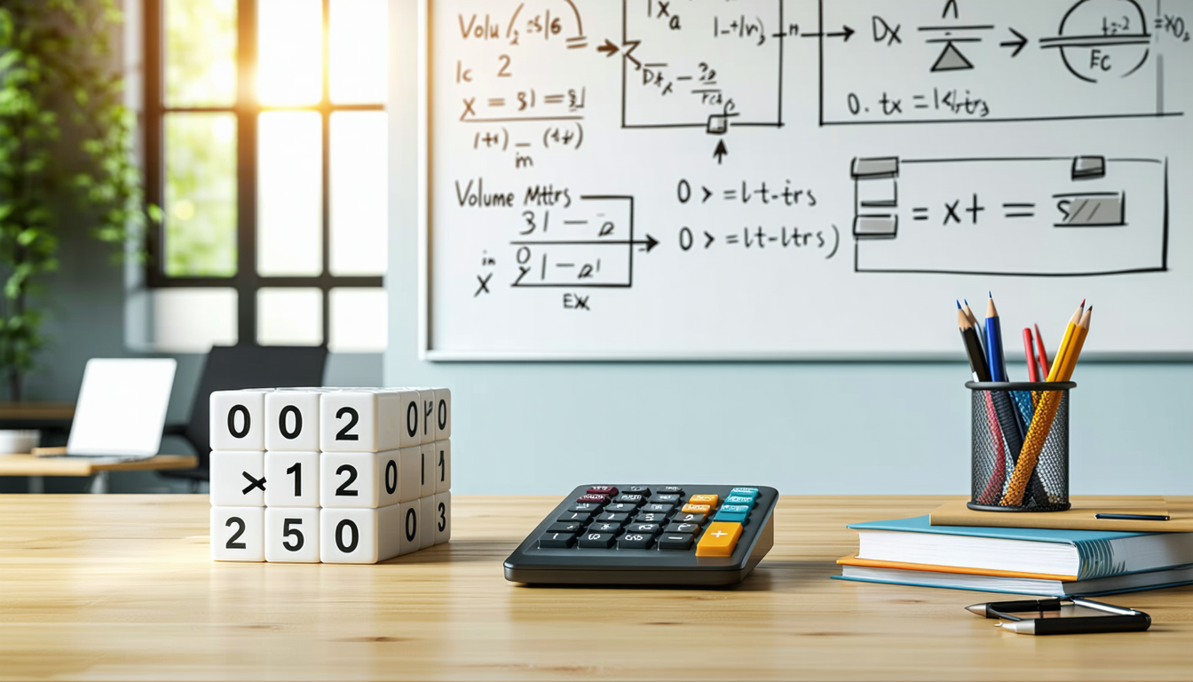 découvrez comment calculer simplement le volume en mètres cubes (m³) et apprenez à le convertir facilement en litres. suivez nos étapes claires et nos astuces pratiques pour maîtriser ces notions essentielles en mathématiques.