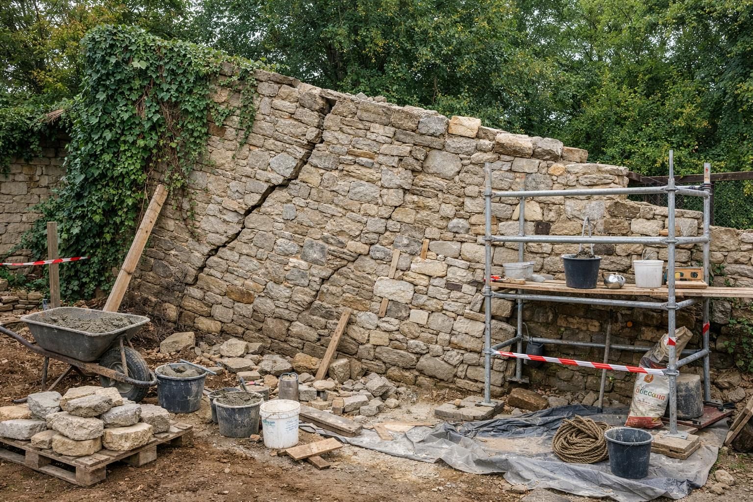 découvrez des méthodes efficaces pour stabiliser un mur en pierres penché et préserver durablement sa structure tout en respectant son authenticité.