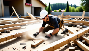 un charpentier a été victime d'une chute spectaculaire sur un chantier près de bordeaux, entraînant des interventions d'urgence et une enquête sur les conditions de sécurité.