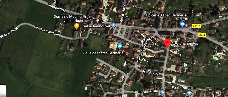 Charpentier couvreur à Sermérieu
