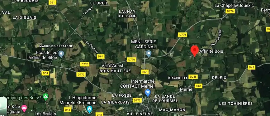 Affinité Bois à 35330 Mernel