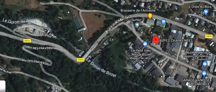 Charpentier couvreur à Bozel