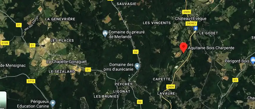 Charpentier couvreur à 24460 Château-l'Évêque