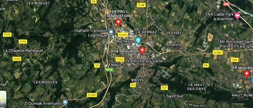 Charpentier couvreur à Saint-Pierre-en-Faucigny