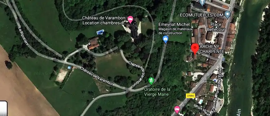 Charpentier couvreur à Varambon