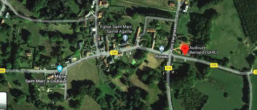 Charpentier couvreur à Saint-Marc-à-Loubaud