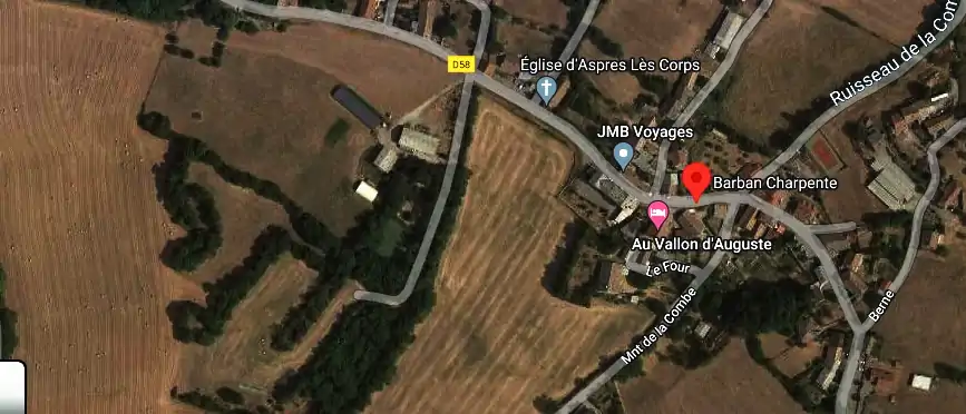 Charpentier couvreur à Aspres-lès-Corps