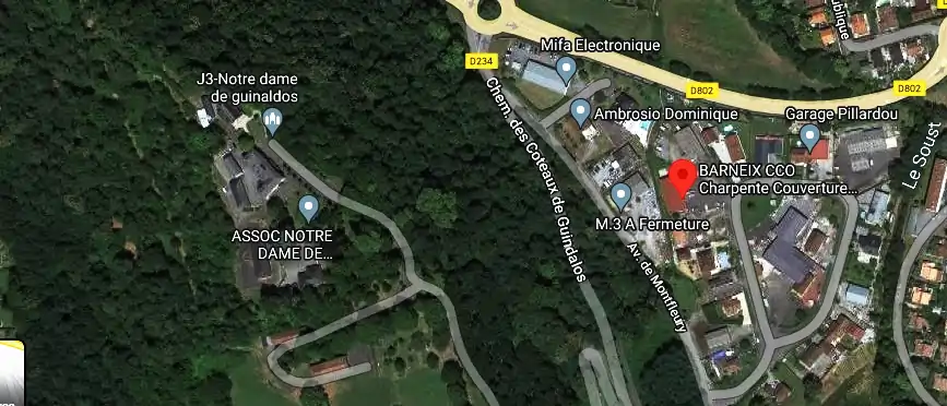Charpentier couvreur à Gelos