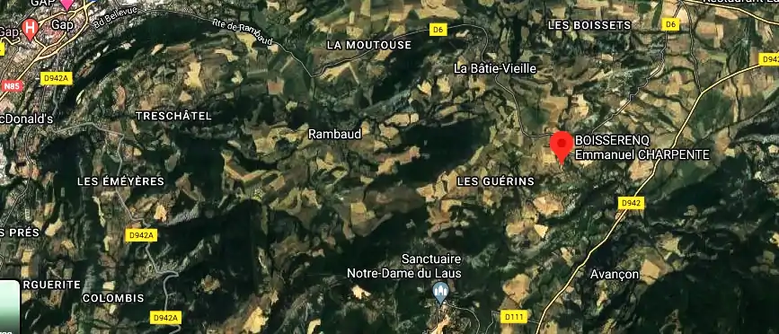 Charpentier couvreur à 05230 Avançon