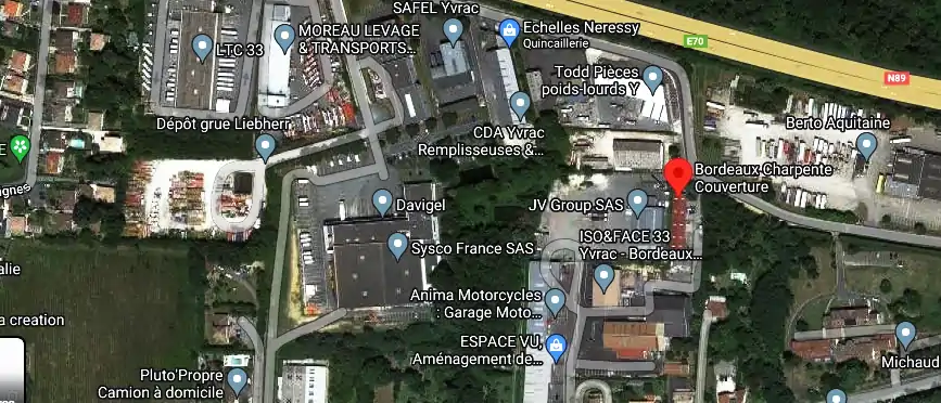 Charpentier couvreur à Yvrac