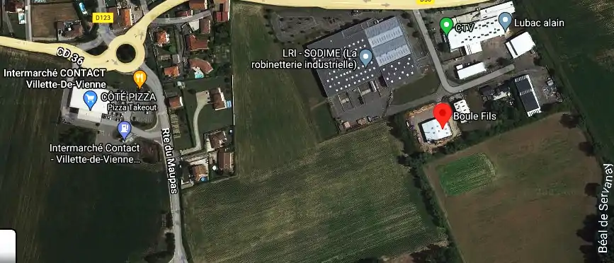 Charpentier couvreur à Villette-de-Vienne