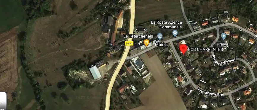 Charpentier couvreur à Téterchen