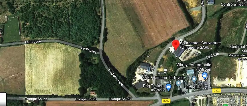 Charpentier couvreur à 72320 Vibraye