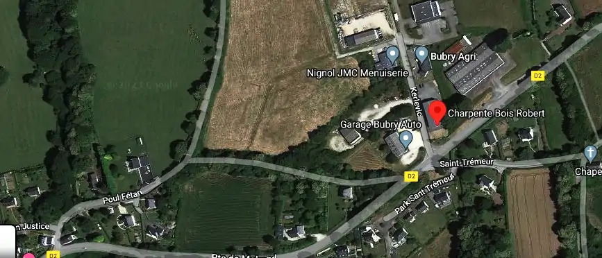 Charpentier couvreur à Bubry