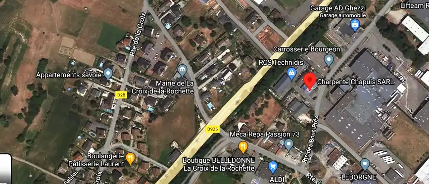 Charpentier couvreur à La Croix-de-la-Rochette