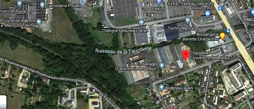 Charpentier couvreur à La Flèche