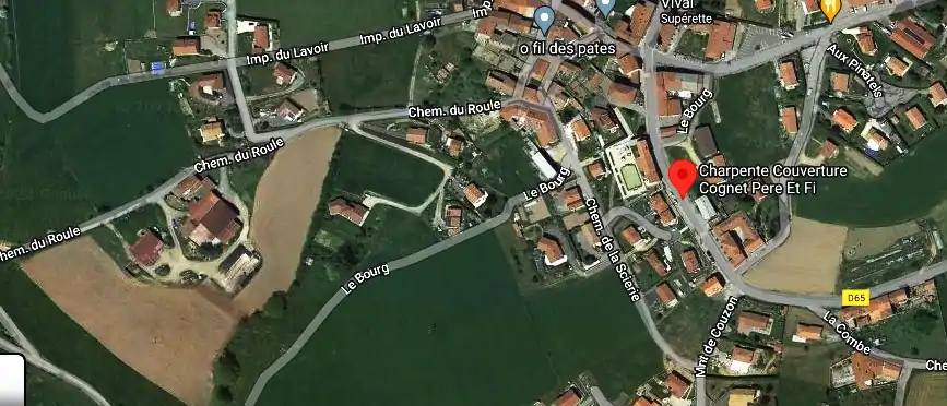 Charpentier couvreur à Marcenod