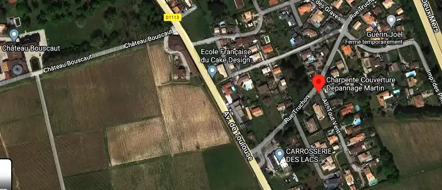 Charpentier couvreur à Cadaujac