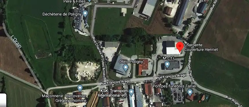 Charpentier couvreur à Poligny