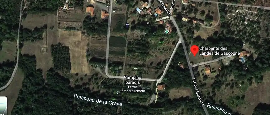 Charpentier couvreur à Commensacq