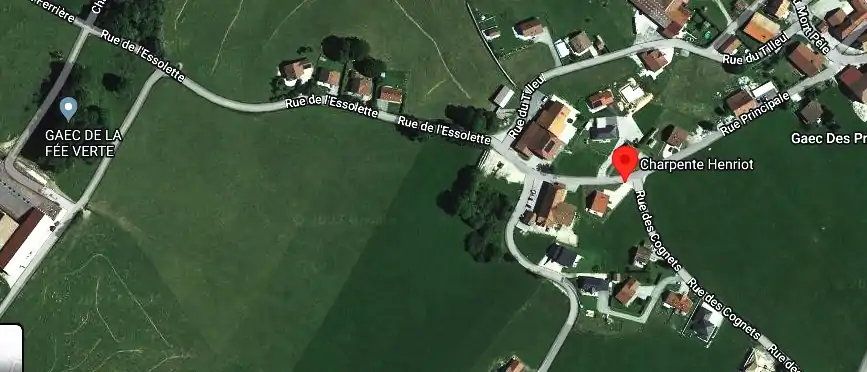 Charpente Henriot à Bugny