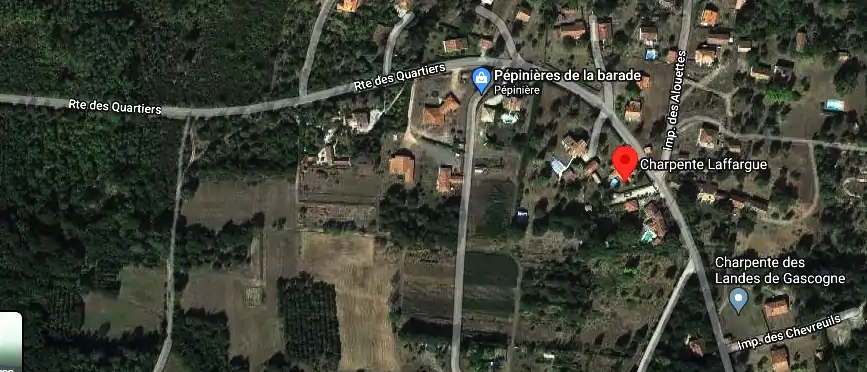 Charpentier couvreur à Commensacq