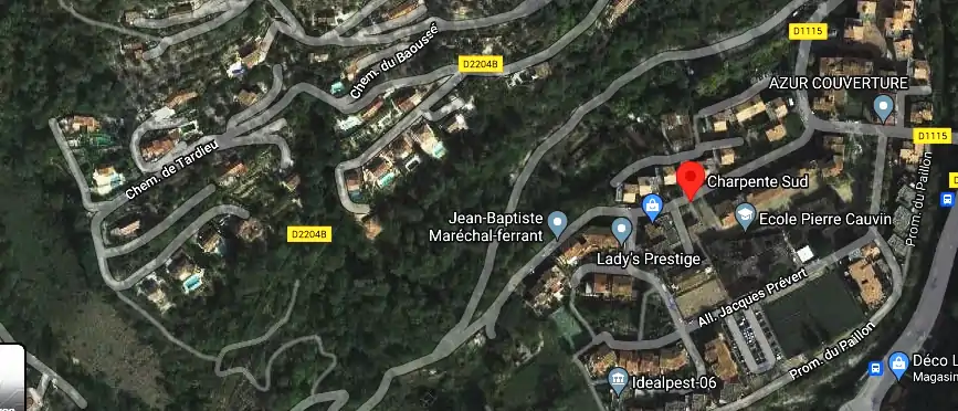 Charpentier couvreur à Drap