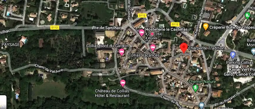 Charpentier couvreur à Collias