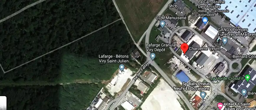 Charpente Vesin à Viry