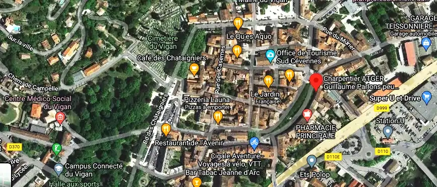 Charpentier couvreur à Le Vigan