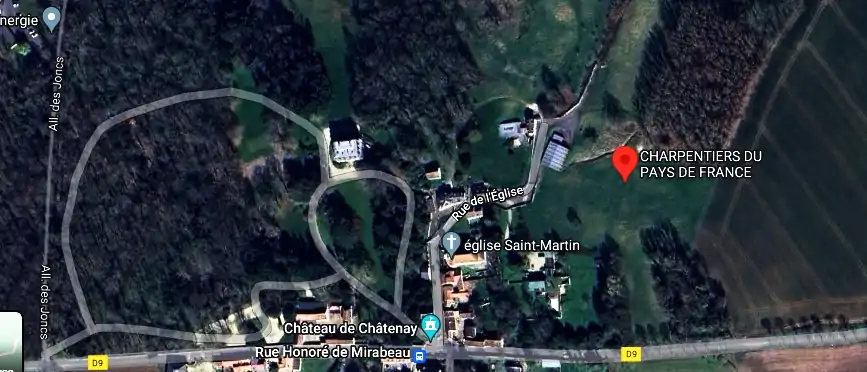 Charpentier couvreur à 7 RL PILOUARD COUR DU VERT PIGNON 95190, Châtenay-en-France