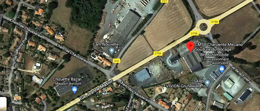 Charpentier couvreur à Nueil-les-Aubiers