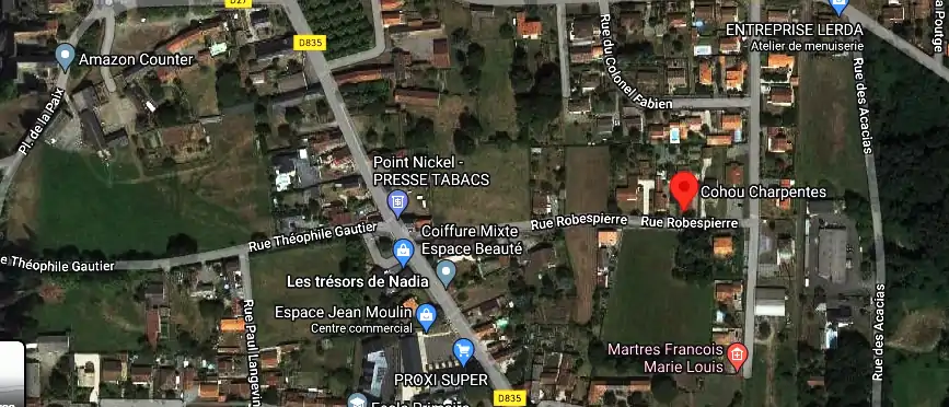 Charpentier couvreur à Andrest