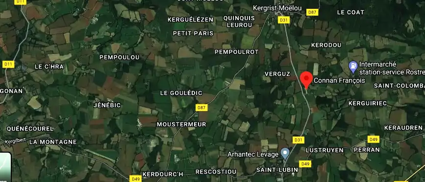 Charpentier couvreur à 22110 Kergrist-Moëlou