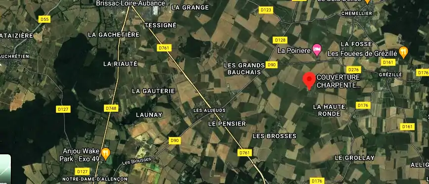 COUVERTURE CHARPENTE LACROIX Alain à 49320 Brissac-Loire-Aubance