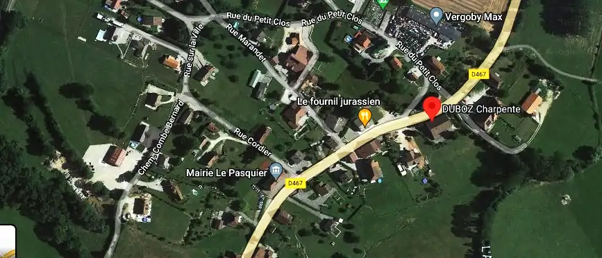 Charpentier couvreur à Le Pasquier