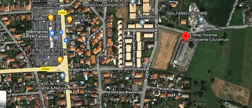 Charpentier couvreur à Tarbes