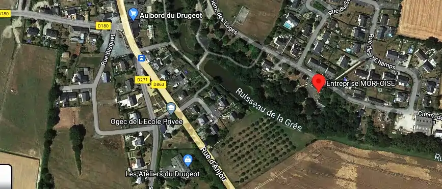 Charpentier couvreur à Segré-en-Anjou Bleu