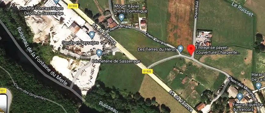 Charpentier couvreur à Sassenage
