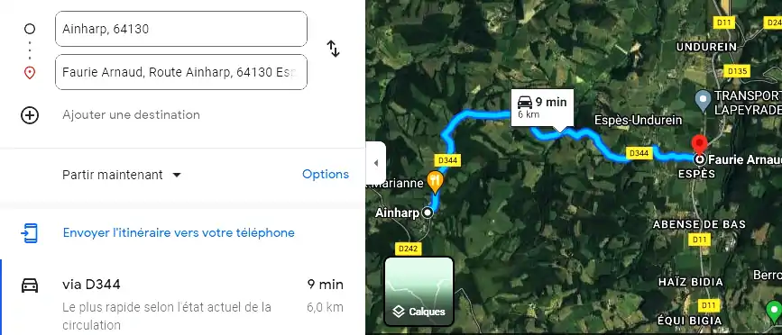 Charpentier couvreur à Espès-Undurein
