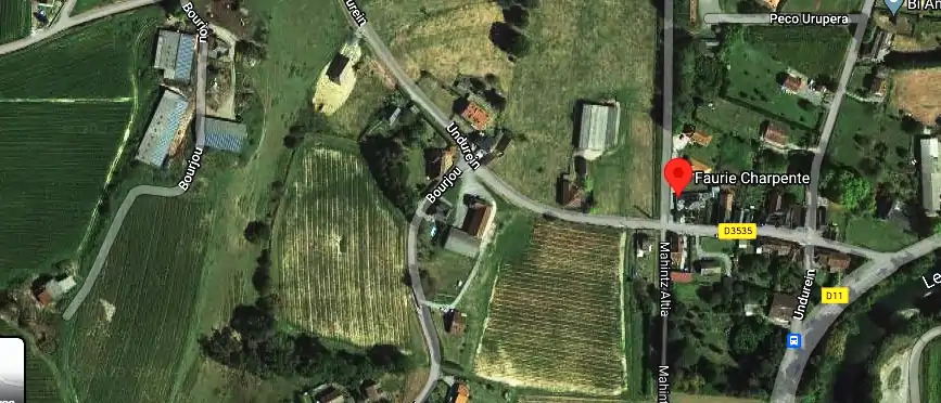 Charpentier couvreur à Espès-Undurein
