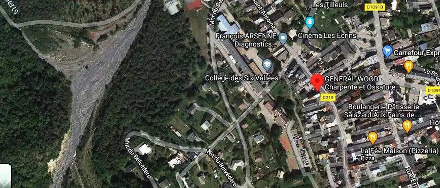 Charpentier couvreur à Le Bourg-d'Oisans