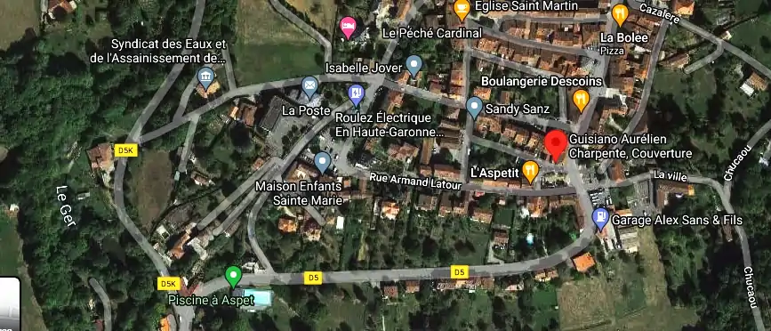 Charpentier couvreur à Aspet