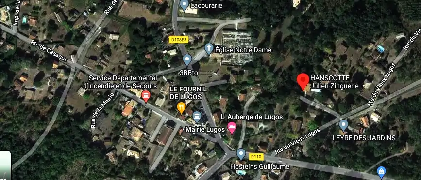 HANSCOTTE Julien Zinguerie à Lugos
