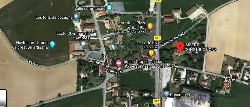 Charpentier couvreur à Ambres