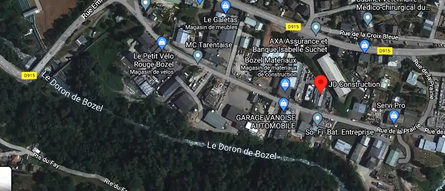 Charpentier couvreur à Bozel
