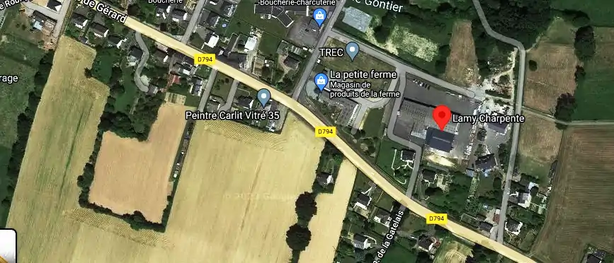 Lamy Charpente à Montreuil-sous-Pérouse
