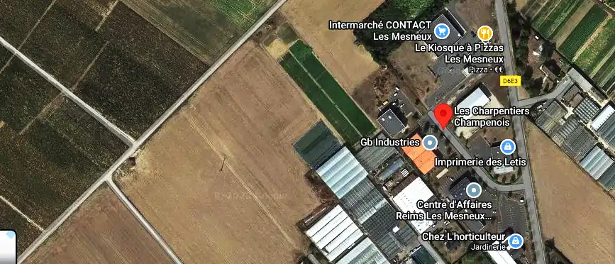 Charpentier couvreur à Les Mesneux