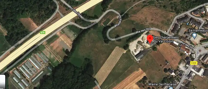 Charpentier couvreur à Planaise