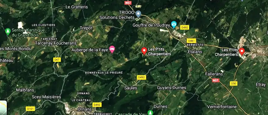 Les P’tits Charpentiers à Étalans